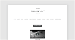 Desktop Screenshot of floriedupont.com